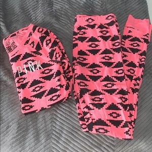 VS PINK Pajama Set